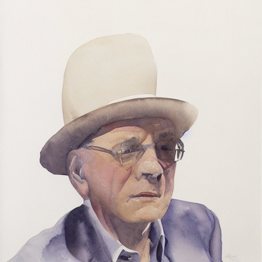 watercolor painting, Dean Mitchell