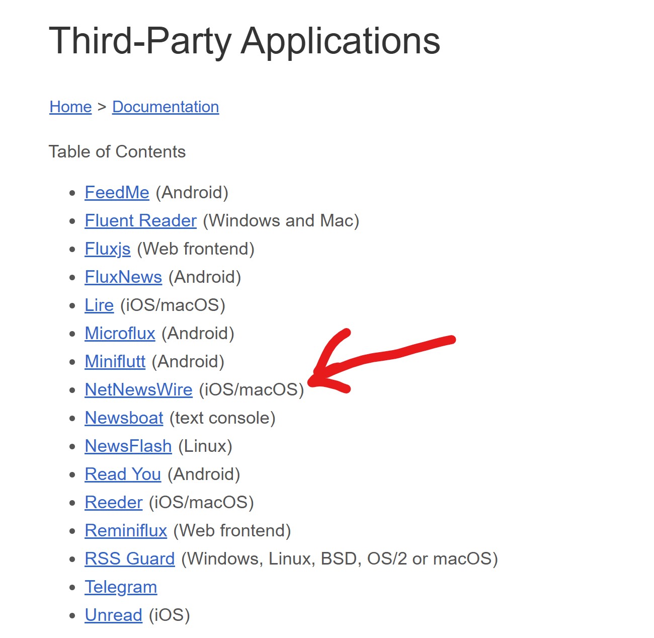 Third-Party Applications